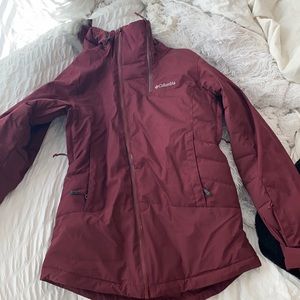 Columbia Emerald Lake Parka Insulated Ski Jacket omniheat faux fur waterproof